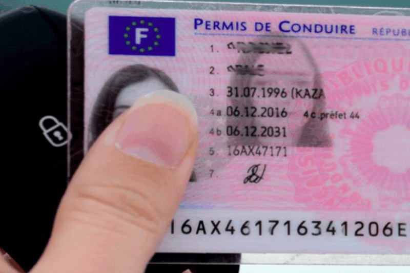 Buy French driver license