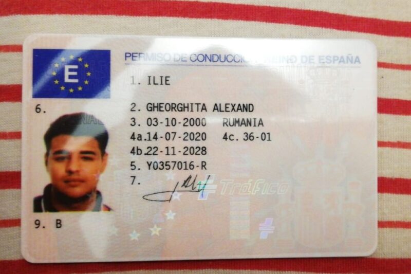 Buy Spanish driver license